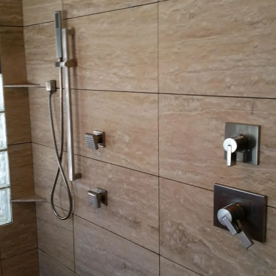 Shower fixture installation for Water Heater Installation in Bourne